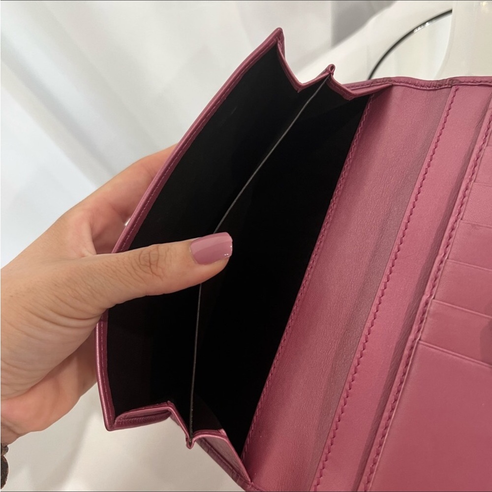 Gucci GG Heart Monogram Bi-fold Continental Wallet - Picture 9 of 12